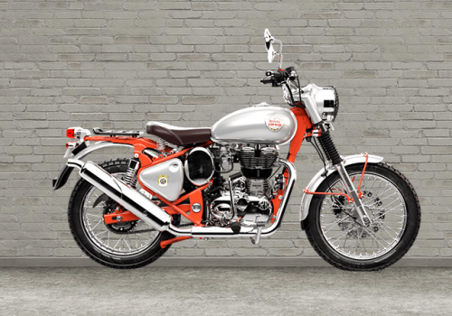 Royal-Enfield BULLET 350 CC TRIALS RED BSIV | Bike Bazar Delhi